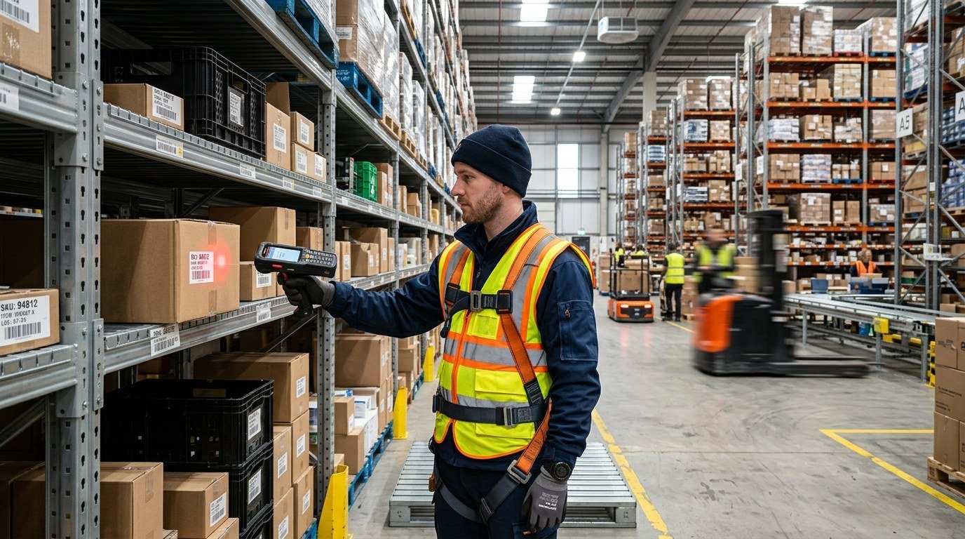 Depo & Lojistik için El Terminali ile Stok Takibi